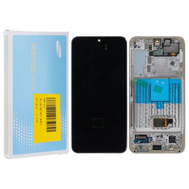 Samsung Galaxy S22 5G S901B LCD Display, Violett Serviceware