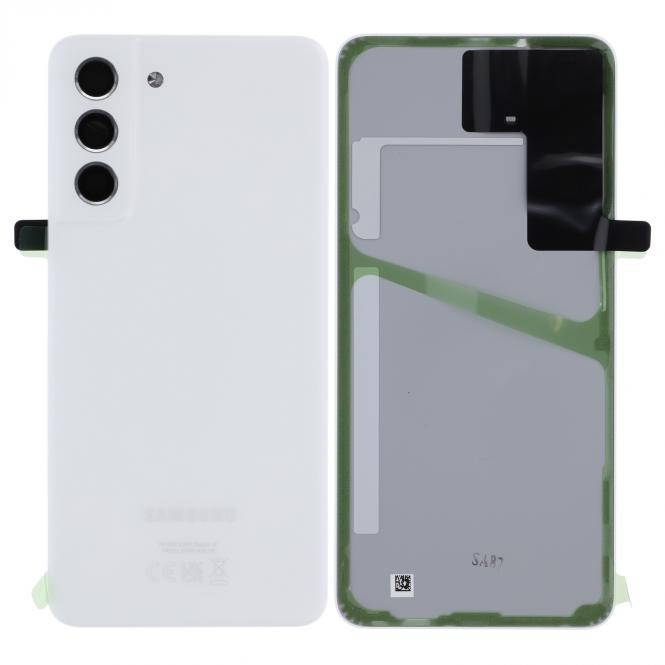 Samsung Galaxy S21 FE G990B Akkudeckel, Weiß Serviceware