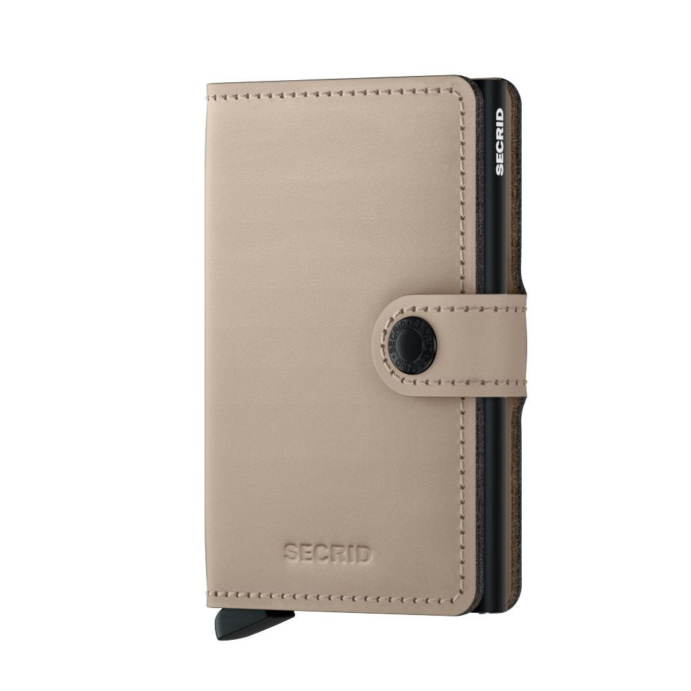 SECRID MINIWALLET CUBIC BLACK-TITANIUM  (AUF WUNSCH MIT GRAVUR)