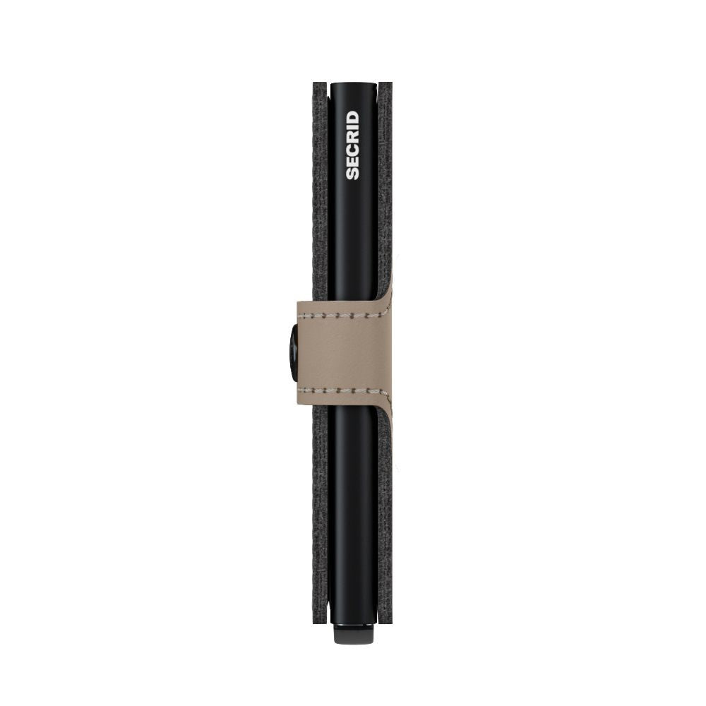 SECRID MINIWALLET CUBIC BLACK-TITANIUM  (AUF WUNSCH MIT GRAVUR)