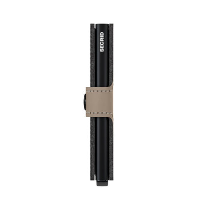 SECRID MINIWALLET CUBIC BLACK-TITANIUM  (AUF WUNSCH MIT GRAVUR)