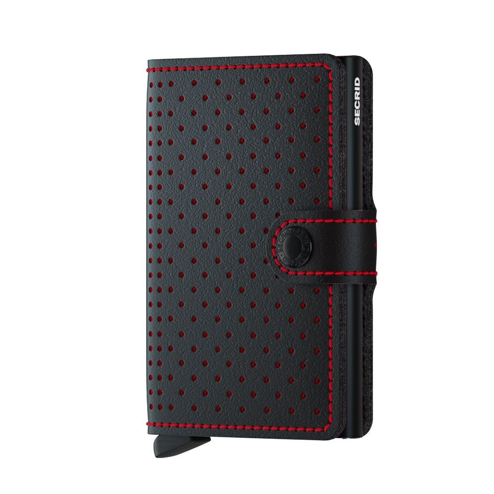SECRID MINIWALLET CUBIC BLACK-TITANIUM  (AUF WUNSCH MIT GRAVUR)