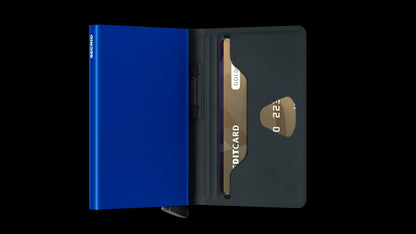 SECRID MINIWALLET CUBIC BLACK-TITANIUM  (AUF WUNSCH MIT GRAVUR)