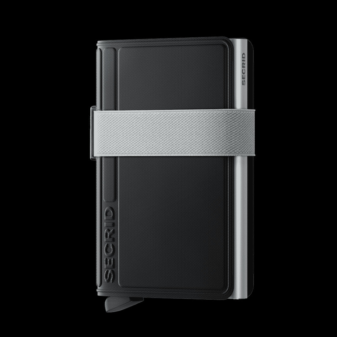 SECRID MINIWALLET CUBIC BLACK-TITANIUM  (AUF WUNSCH MIT GRAVUR)