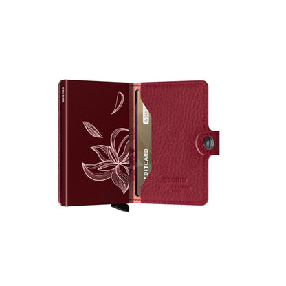 SECRID MINIWALLET CUBIC BLACK-TITANIUM  (AUF WUNSCH MIT GRAVUR)