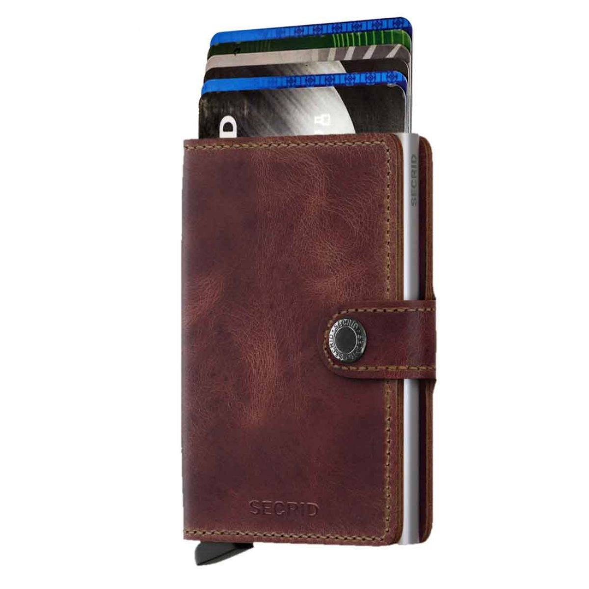 SECRID MINIWALLET CUBIC BLACK-TITANIUM  (AUF WUNSCH MIT GRAVUR)