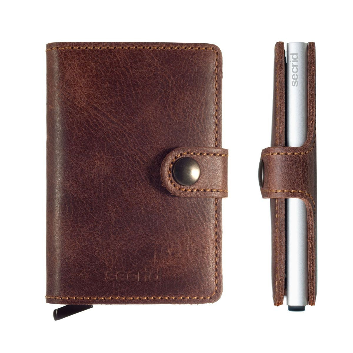 SECRID MINIWALLET CUBIC BLACK-TITANIUM  (AUF WUNSCH MIT GRAVUR)