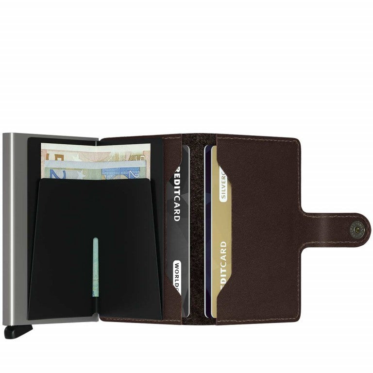 SECRID MINIWALLET CUBIC BLACK-TITANIUM  (AUF WUNSCH MIT GRAVUR)