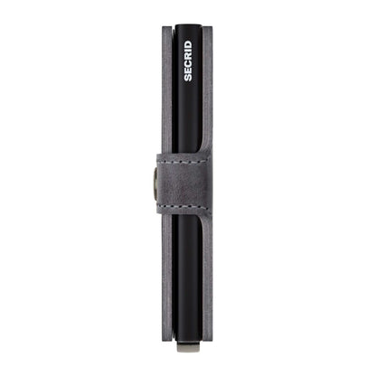 SECRID MINIWALLET CUBIC BLACK-TITANIUM  (AUF WUNSCH MIT GRAVUR)