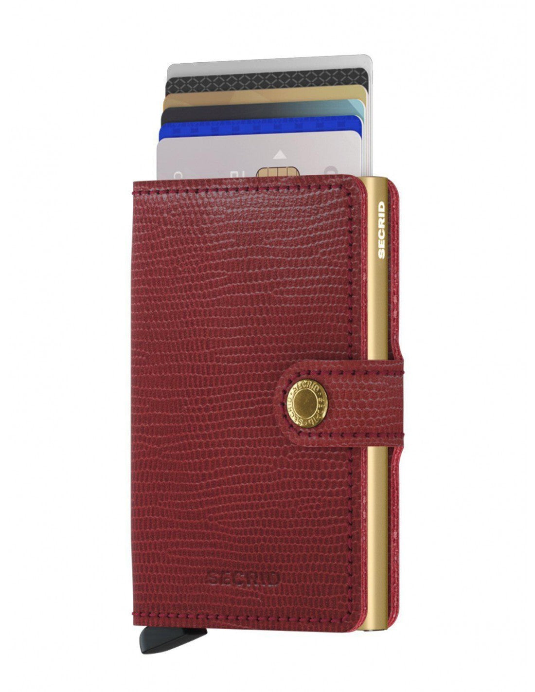 SECRID MINIWALLET CUBIC BLACK-TITANIUM  (AUF WUNSCH MIT GRAVUR)