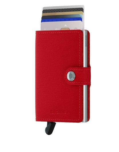 SECRID MINIWALLET CUBIC BLACK-TITANIUM  (AUF WUNSCH MIT GRAVUR)