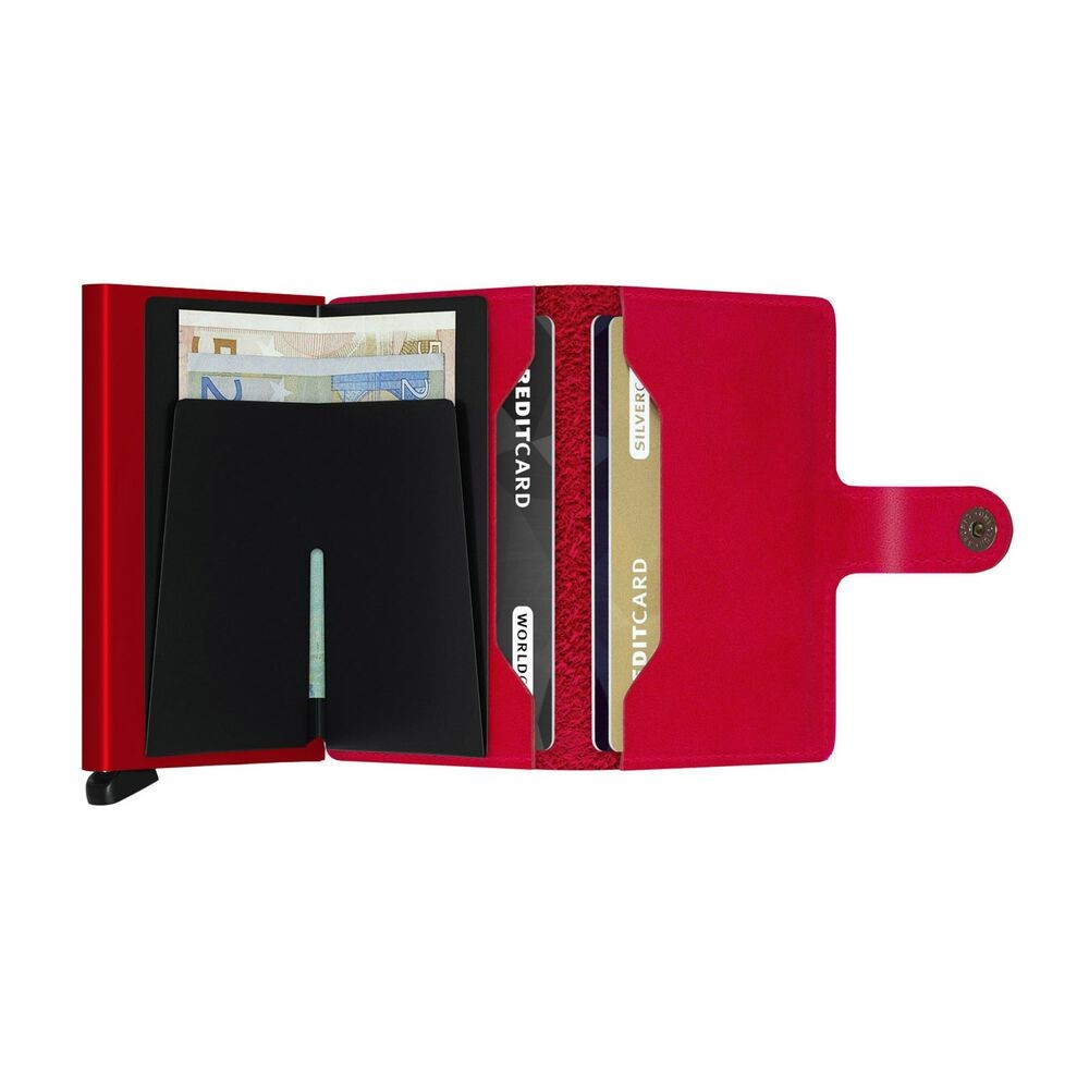 SECRID MINIWALLET CUBIC BLACK-TITANIUM  (AUF WUNSCH MIT GRAVUR)