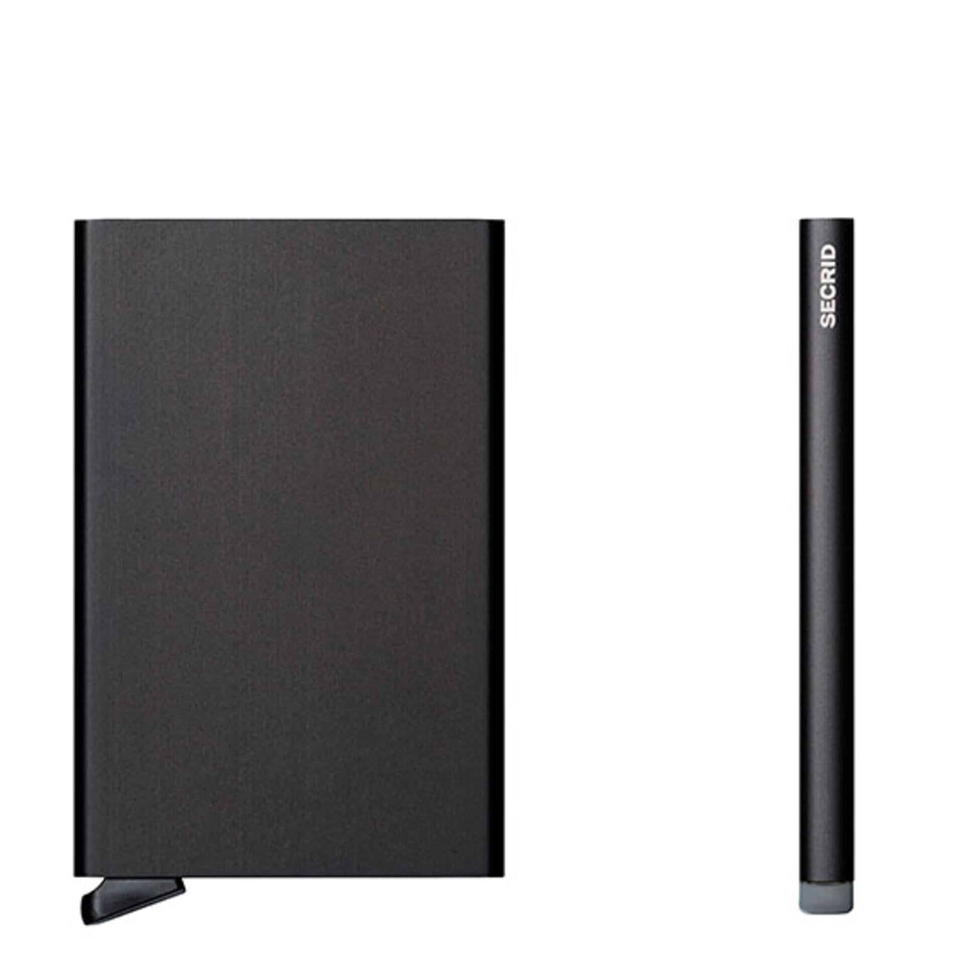 Secrid Carbon Miniwallet Schwarz (AUF WUNSCH MIT GRAVUR)