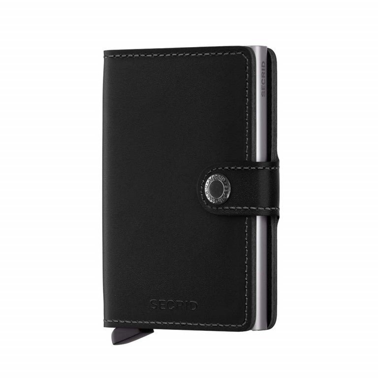 SECRID MINIWALLET CUBIC BLACK-TITANIUM  (AUF WUNSCH MIT GRAVUR)