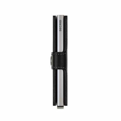 SECRID MINIWALLET CUBIC BLACK-TITANIUM  (AUF WUNSCH MIT GRAVUR)