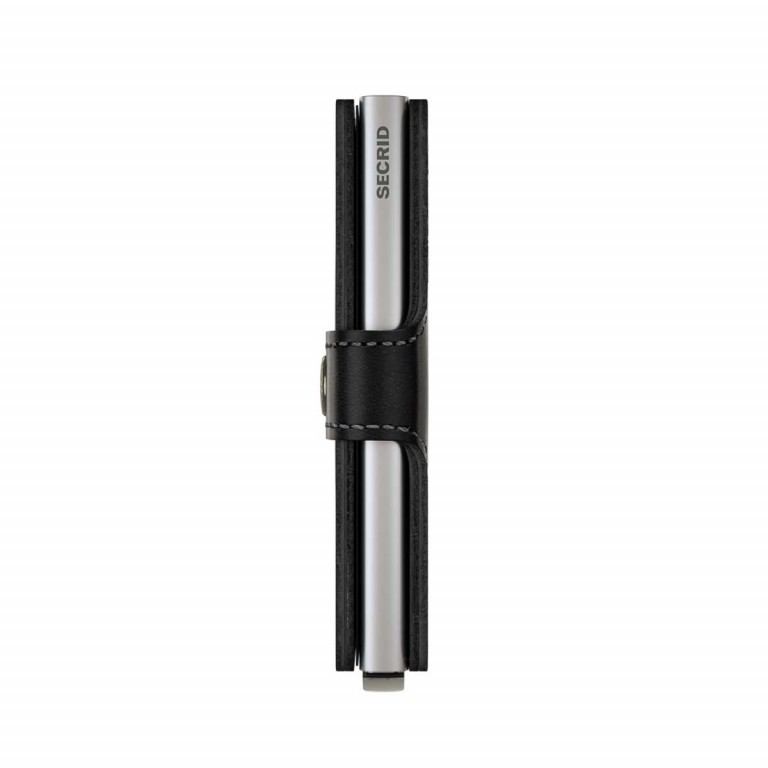SECRID MINIWALLET CUBIC BLACK-TITANIUM  (AUF WUNSCH MIT GRAVUR)