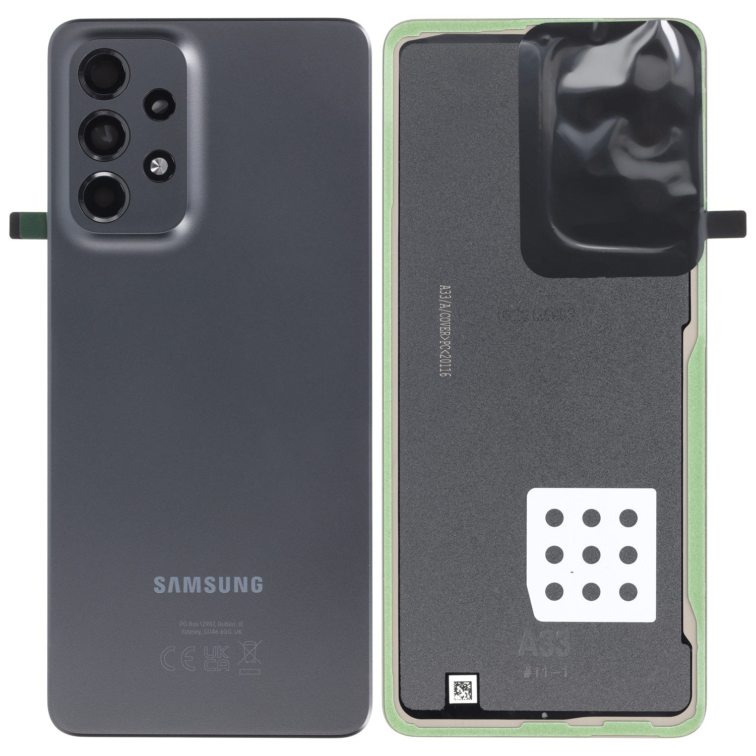 Samsung Galaxy A33 5G A336B Akkudeckel Awesome Black