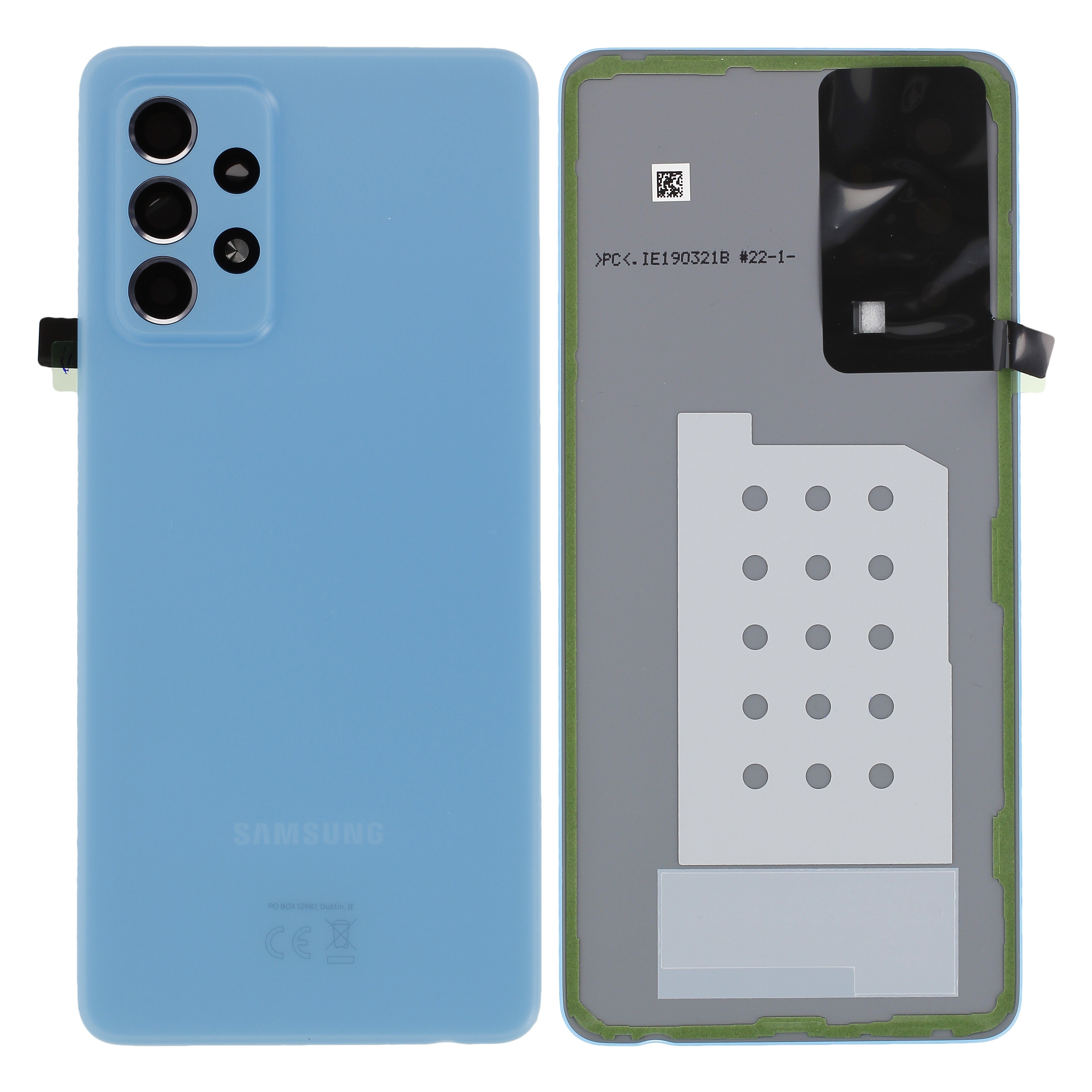 Samsung Galaxy A52 5G A526B Akkudeckel Blau Serviceware