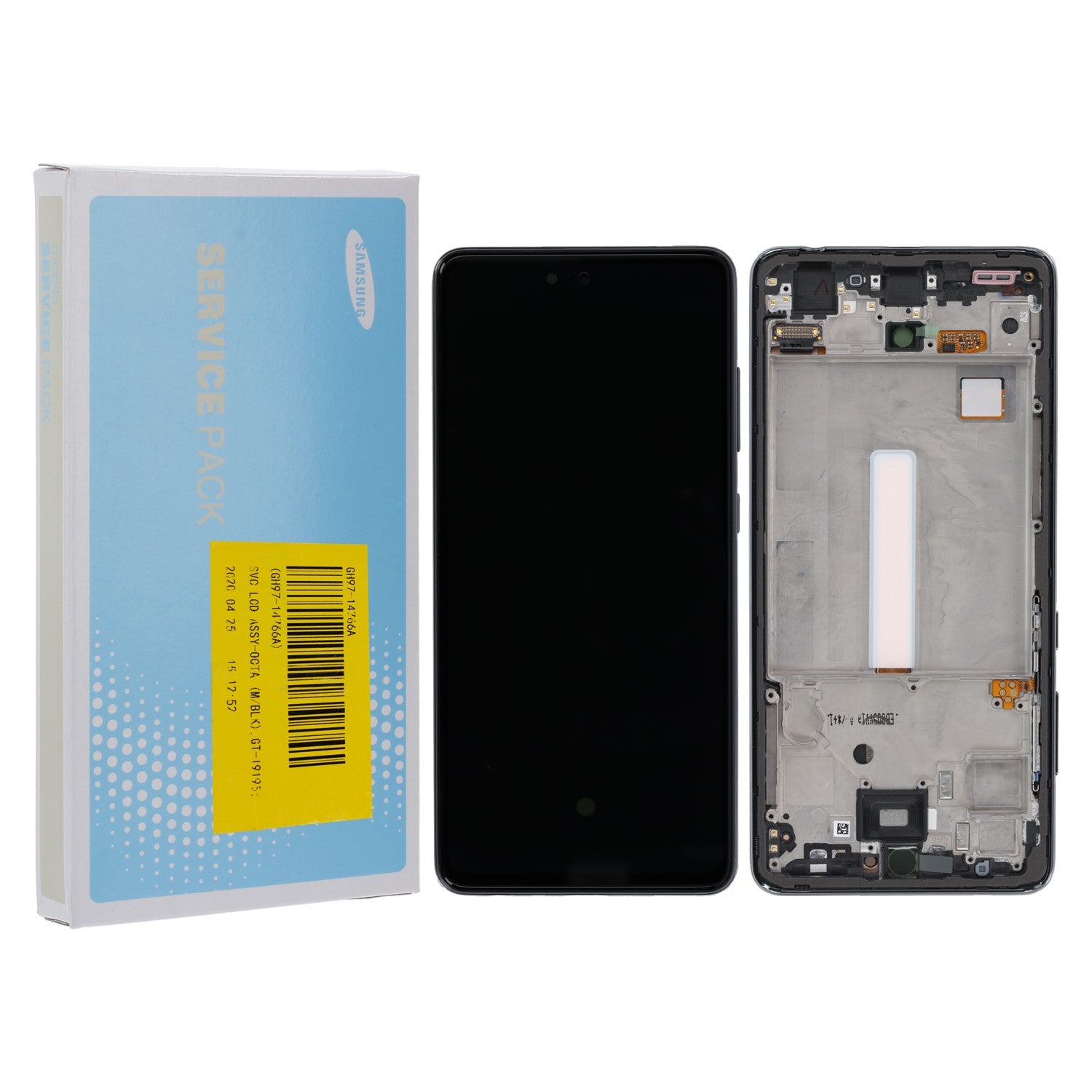 Samsung Galaxy A52 A525F / A52 5G A526B LCD Display, Schwarz Serviceware (ohne Akku)