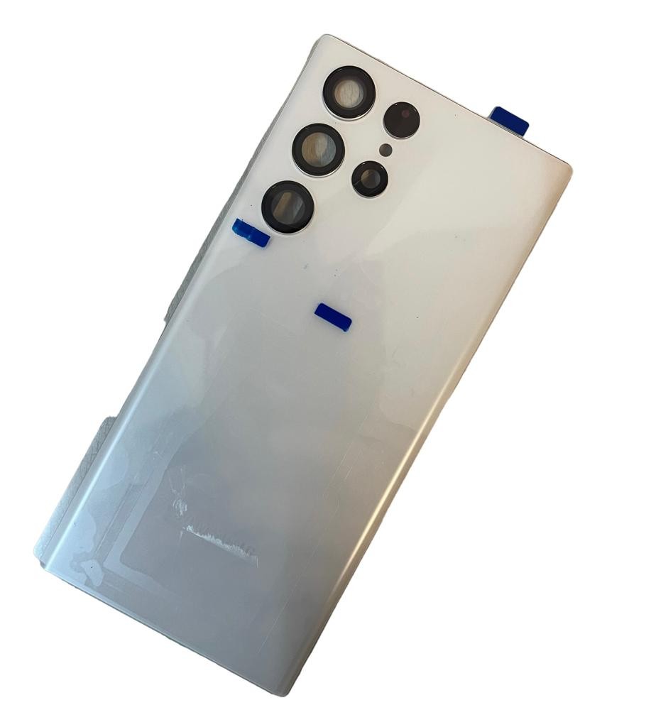 Samsung Galaxy S22 Ultra OEM Backglass Akku Deckel Phantom Silber