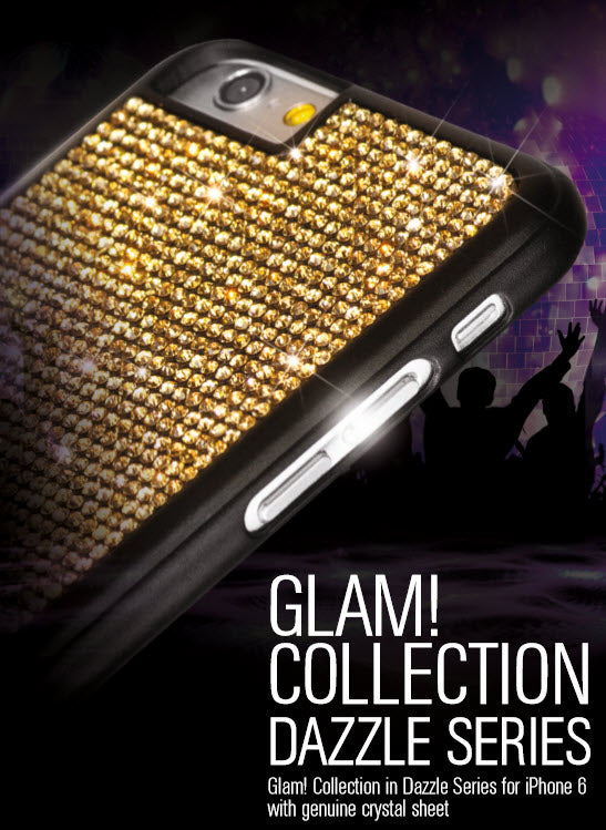 Ayano Glam Bling Glitzer Hülle für iphone 6 / 6S Gold