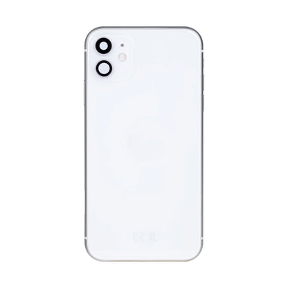 iPhone 14 Rückglas (Mitternacht Schwarz, Violet, Weiss, Braun, Gelb, Rot) mit integrierter NFC-Antenne und vergrössertem Kamerarahmen