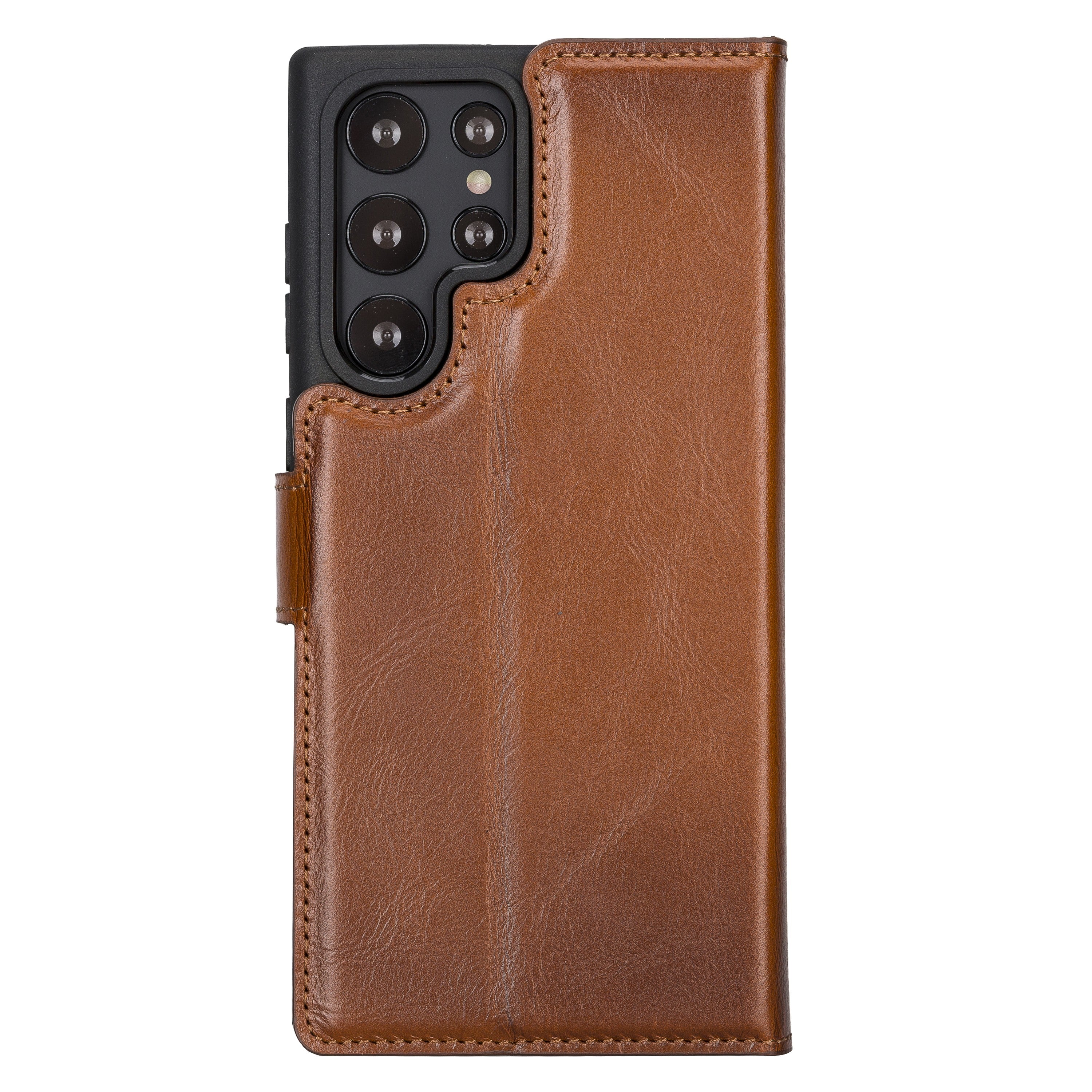 BOULETTA MAGNETISCH ABNEHMBARE LEDERHÜLLE FÜR SAMSUNG GALAXY S23 Ultra - Tan