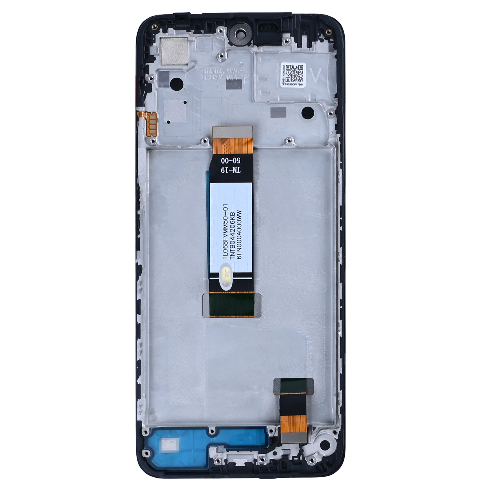 Xiaomi Redmi 12 4G, 12 5G Display und Digitizer mit Rahmen, Schwarz (OEM)