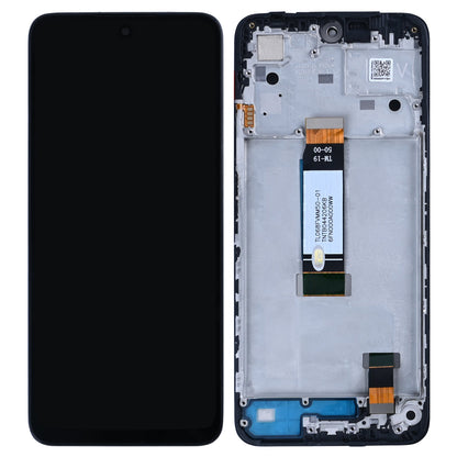 Xiaomi Redmi 12 4G, 12 5G Display und Digitizer mit Rahmen, Schwarz (OEM)