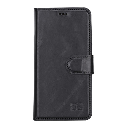 BOULETTA MAGNETISCH ABNEHMBARE LEDERHÜLLE FÜR SAMSUNG GALAXY S23 - Schwarz