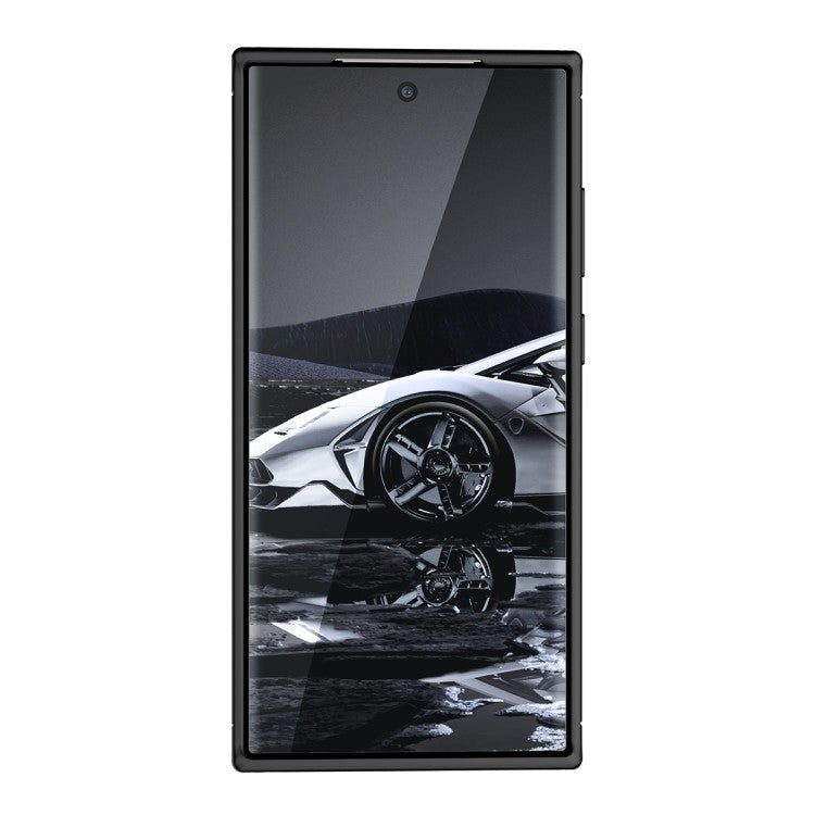 Samsung Galaxy S23 Ultra Carbon Fiber TPU Case Schwarz