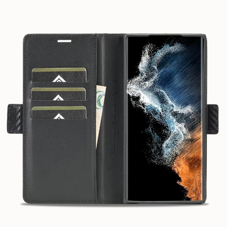 Samsung Galaxy s23 Ultra Carbon Handyhülle Schwarz