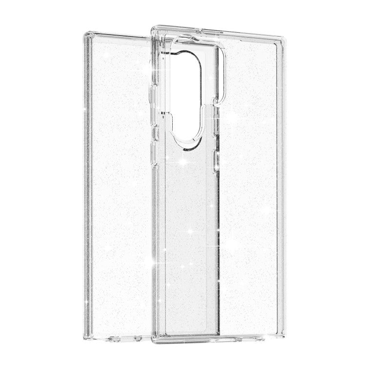 Samsung Galaxy S23 Ultra Silikon Glitzer Transparent  Case