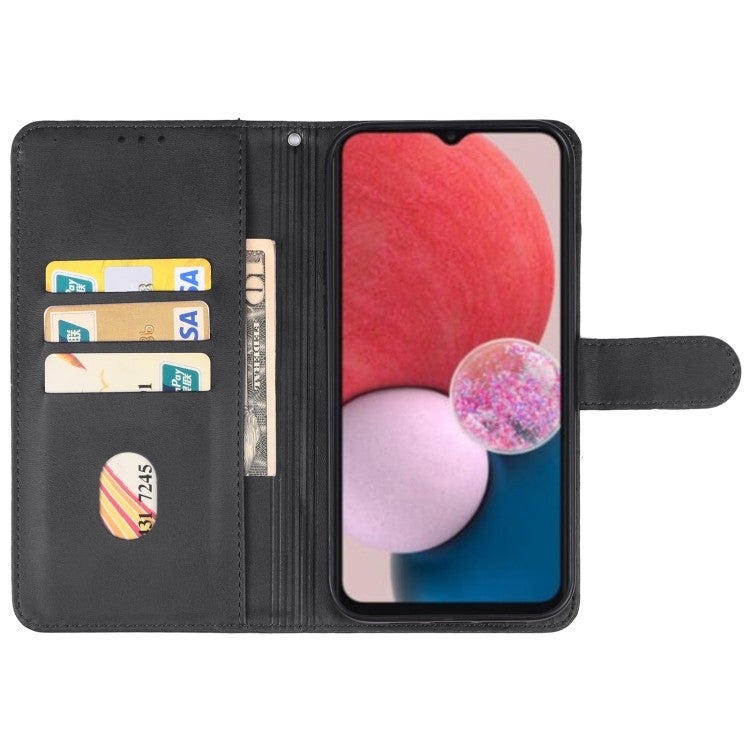 Samsung Galaxy A54 5G Leder Schwarz Kreditkarte Etui Bookcase