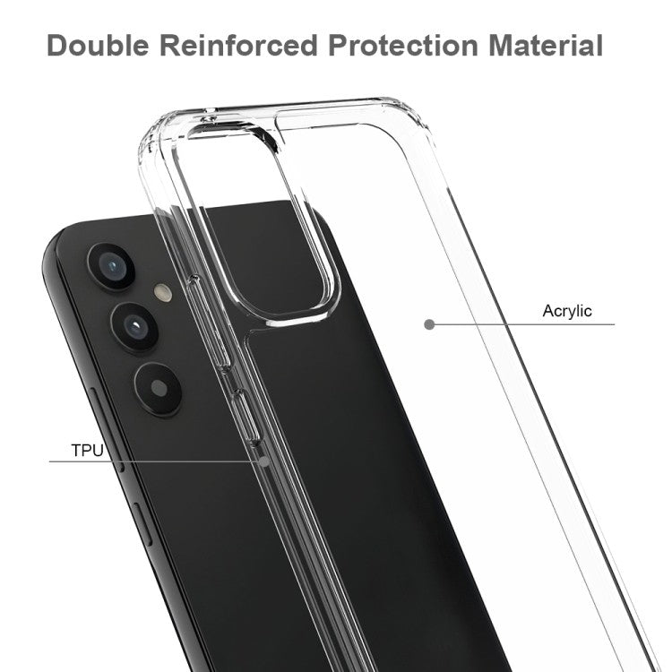 Samsung Galaxy A34 5G Kratzfest TPU Transparent Handyhülle