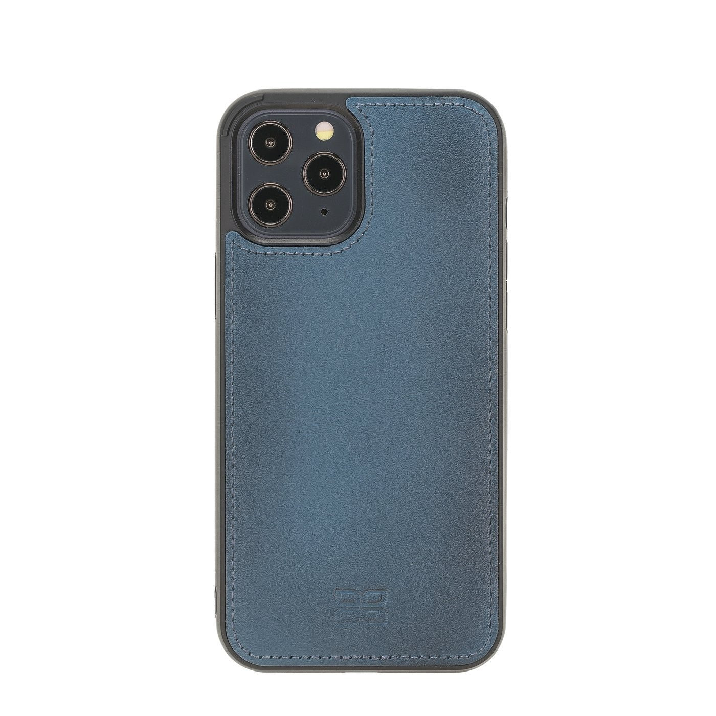Bouletta Magnetische abnehmbare Handyhülle aus Leder mit RFID-Blocker für iPhone 15 Pro  Blau