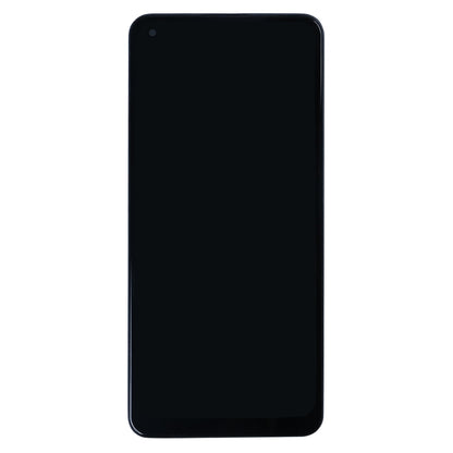 Oppo A94 5G Display und Digitizer mit Rahmen, Fluid Black OEM