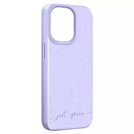 Apple iPhone 14 Pro 100% biologisch abbaubare Handyhülle von Just Green – Lila
