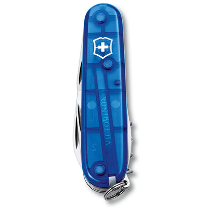 Victorinox SPARTAN Blau Transparent mit Gratis Gravur