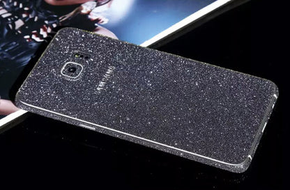 Samsung s6 Edge Plus Schwarz Bling Aufkleber Folie Sticker Skin