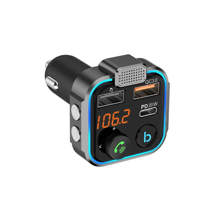 Rixus RXBT30 Auto FM Bluetooth Transmitter – Schwarz