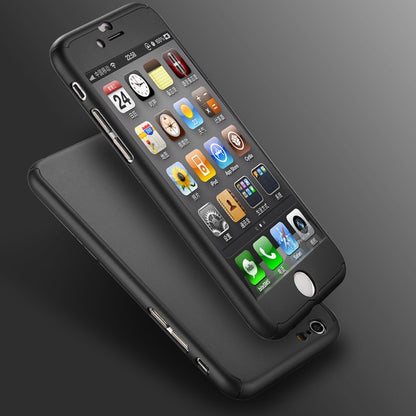 Schwarz iPhone 360° Full Cover iphone 6 Plus 6S Plus