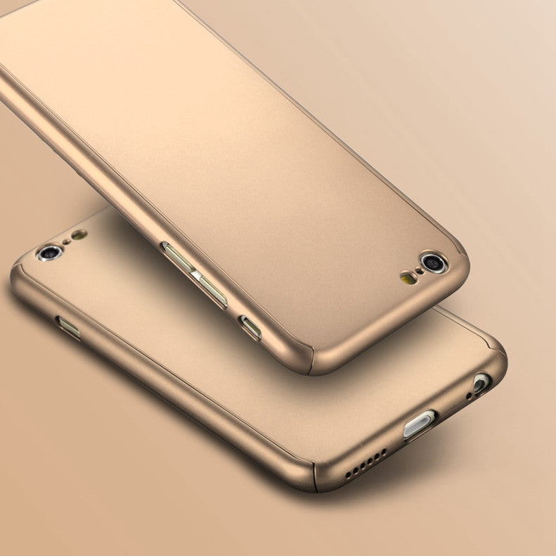 Gold iPhone 360° Full Cover iphone 6 Plus 6S Plus Panzerglas