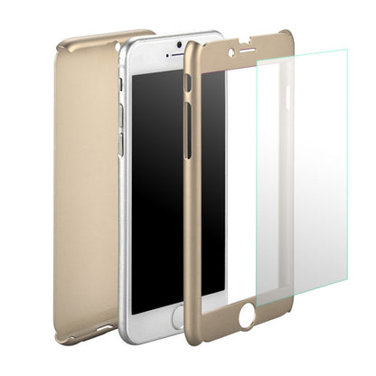 Gold iPhone 360° Full Cover iphone 6 Plus 6S Plus Panzerglas