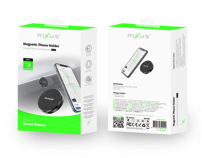 Rixus RXH4 Magnetische Mini Auto-Handyhalterung – Schwarz - Phonebazaar