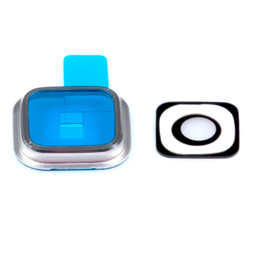Silber Kamera Linse Glas Lens Rahmen Galaxy S5 G900F