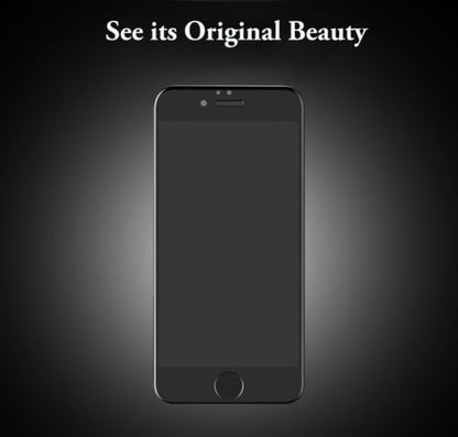 3D Full 9H Panzerglas Tempered Folie iPhone 6 Plus / 6S+ Schwarz