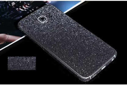 Samsung s6 Schwarz Bling Aufkleber Folie Sticker Skin