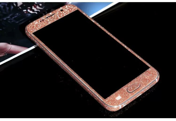 Samsung s6 Rosa Bling Aufkleber Folie Sticker Skin