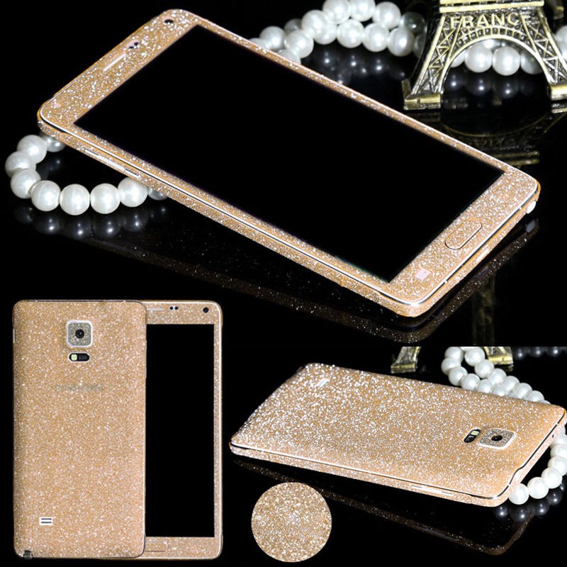 Galaxy Note 4 Champagne Bling Aufkleber Folie Sticker